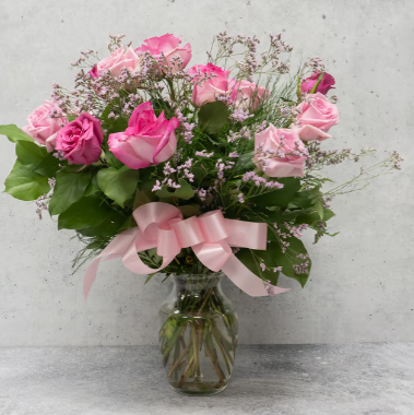 Rose Elegance Premium Long Stem Pink Roses