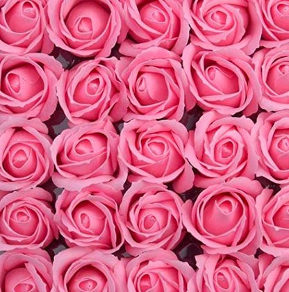 DIY 50 piece Artificial Scented Soap Rose Flower Buds